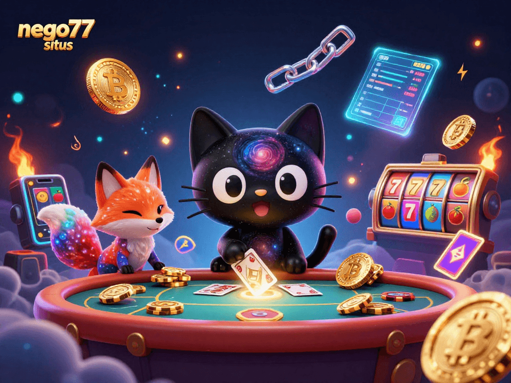 Engage with nego77 situs at a vibrant cosmic casino, where luck meets technology!