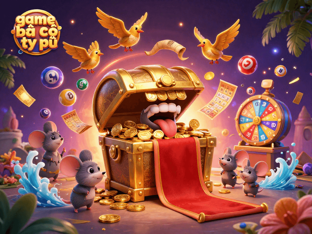 Engage in game bài cờ tỷ phú and uncover enticing riches as colorful elements cascade dynamically around.