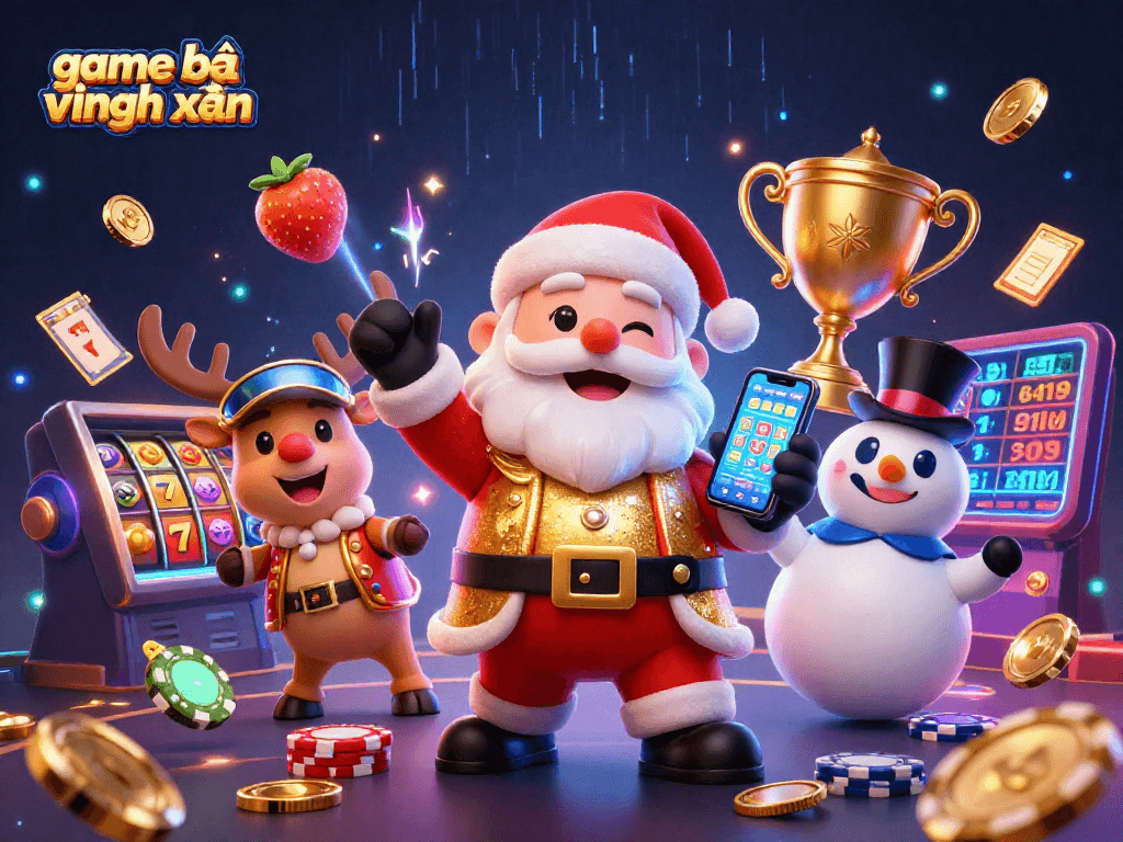 Experience exciting gameplay in game bài vĩnh xuân with vibrant casino characters celebrating a jackpot.