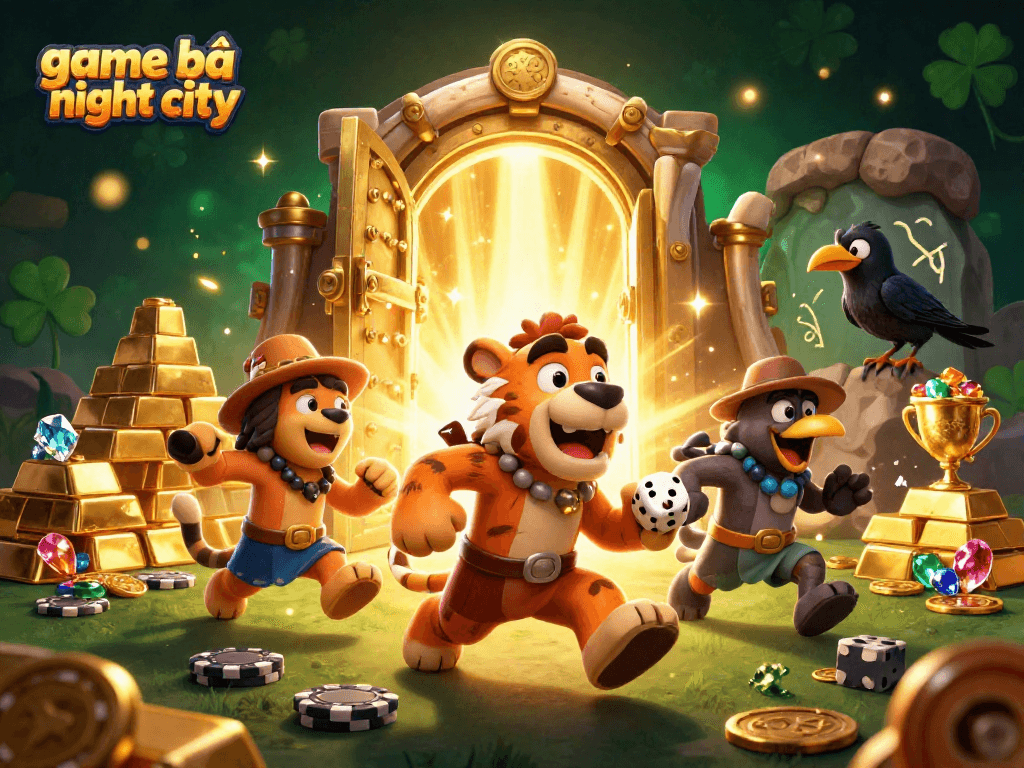 Experience the excitement of game bài night city with a vibrant 3D casino adventure.