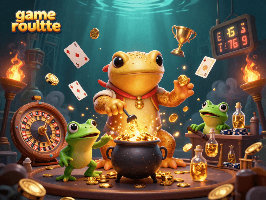 Experience thrilling game roulette action with golden salamander alchemist and vibrant casino elements.