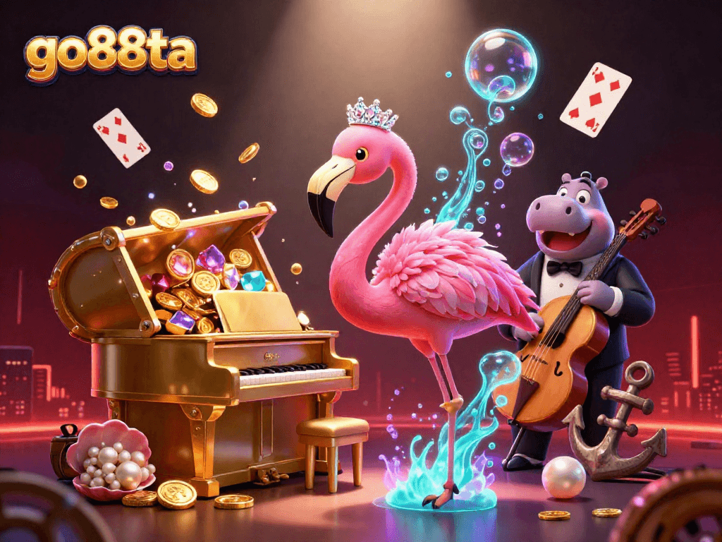 Engage in exhilarating games at go88ta with dynamic casino elements and vibrant characters.