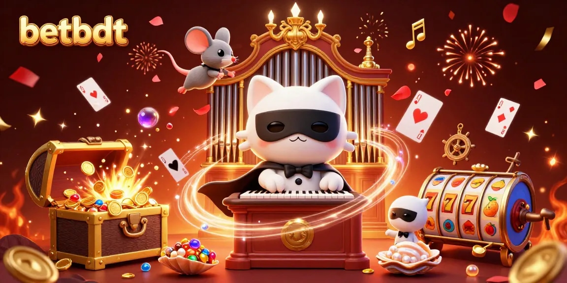 Experience thrilling moments at betbdt's casino with magical animations and vibrant game elements