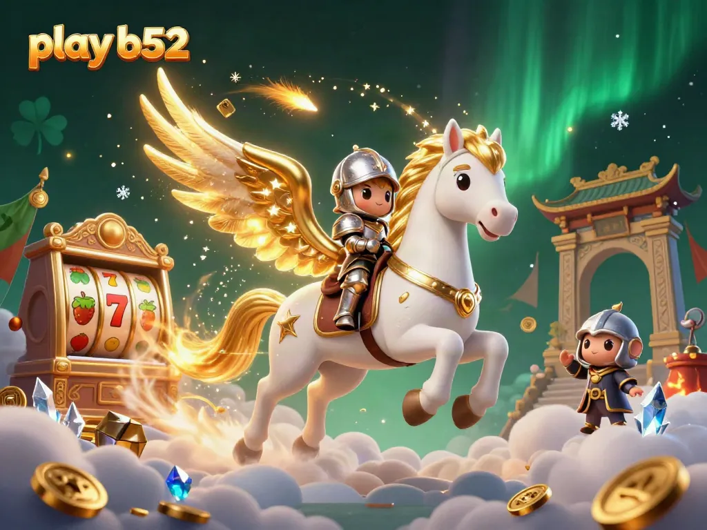 Engaging in play b52 with luck and excitement in a rich casino fantasy scene.