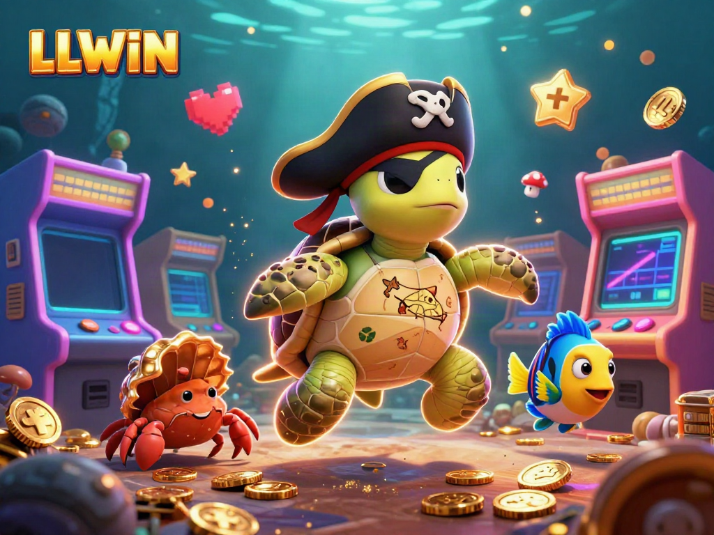 Experience thrilling gameplay with LLWIN's vibrant casino themes and lively characters.