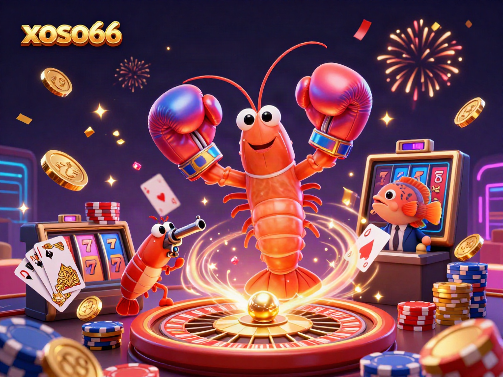 Engage with thrilling xoso66 casino adventures featuring vibrant characters and dynamic gaming elements.