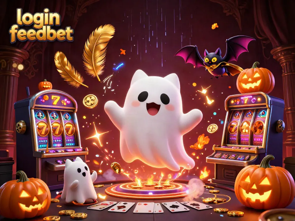 Experience exciting moments at login feedbet with our immersive casino adventure illustration.