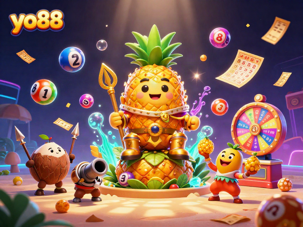 Engage with yo88's dynamic gaming scene featuring vibrant characters and exciting elements.