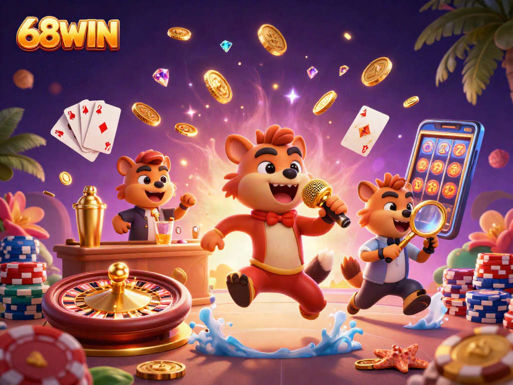 Experience laughs and jackpots at 68WIN’s vibrant comedy casino scene.