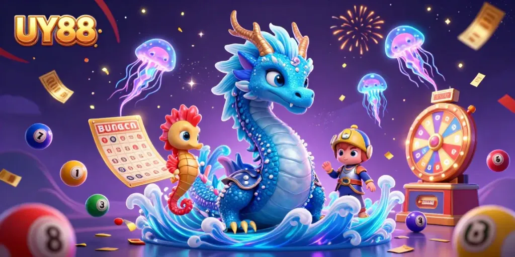 Engage in thrilling gaming adventures at UY88 with a vibrant, magical 3D casino experience.