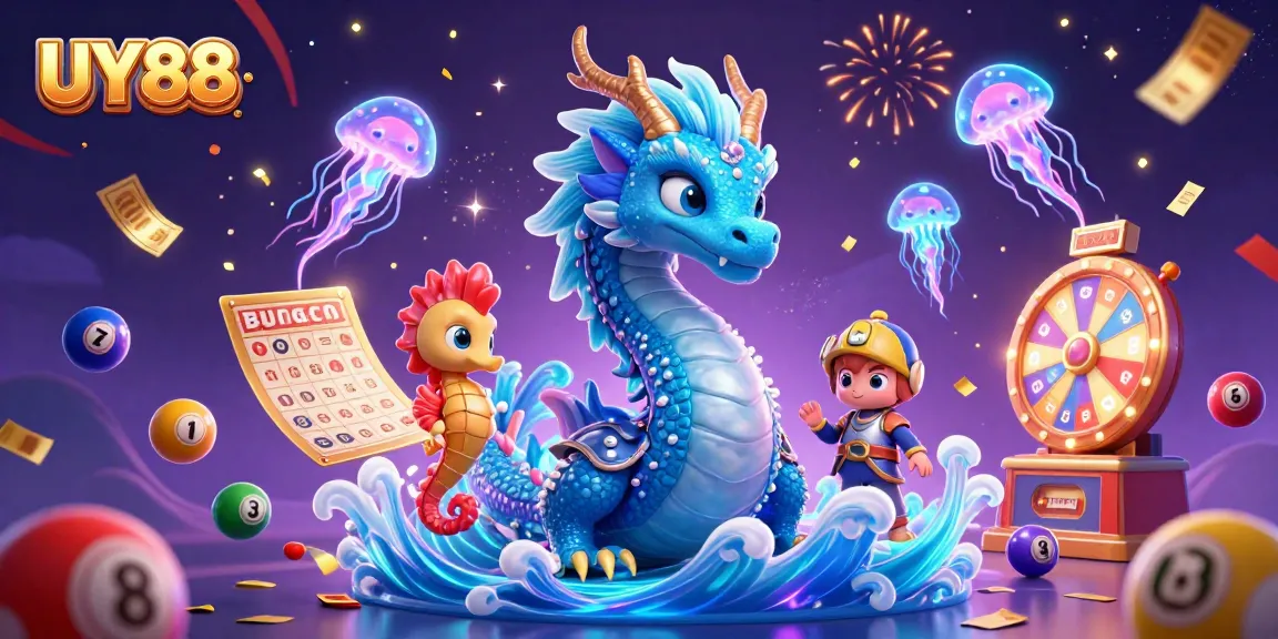 Engage in thrilling gaming adventures at UY88 with a vibrant, magical 3D casino experience.