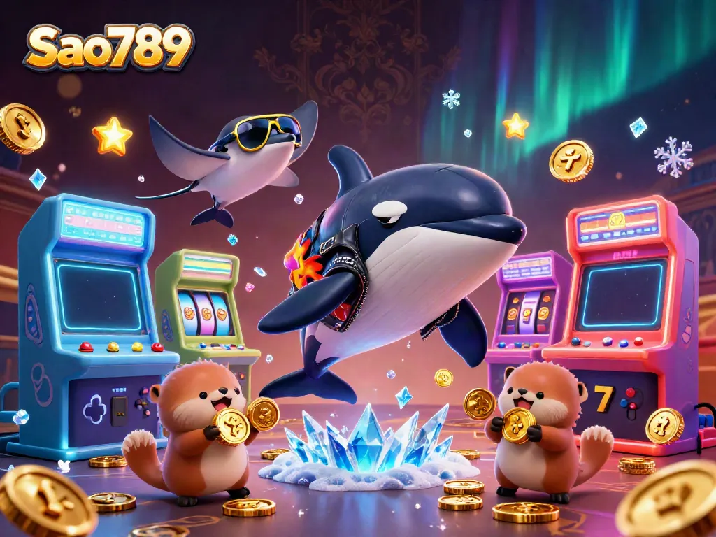 Engage with Sao789's vibrant casino games, featuring animated characters and colorful gaming elements for players.