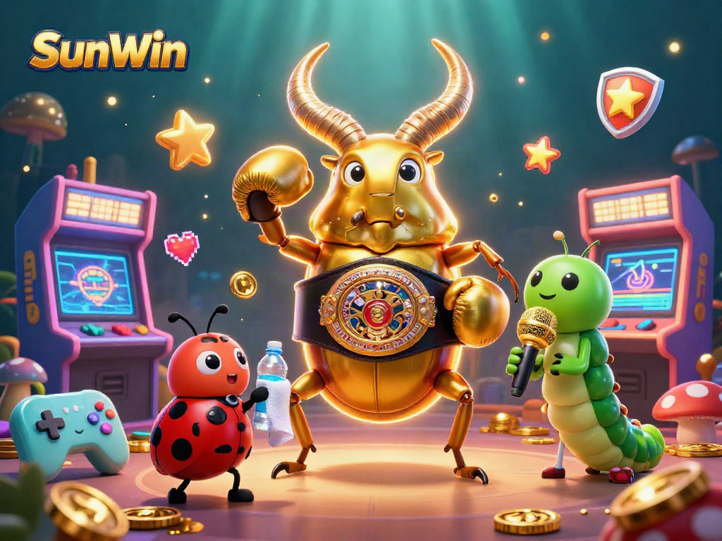 Experience exciting wins at SunWin with vibrant casino games and engaging characters in action.