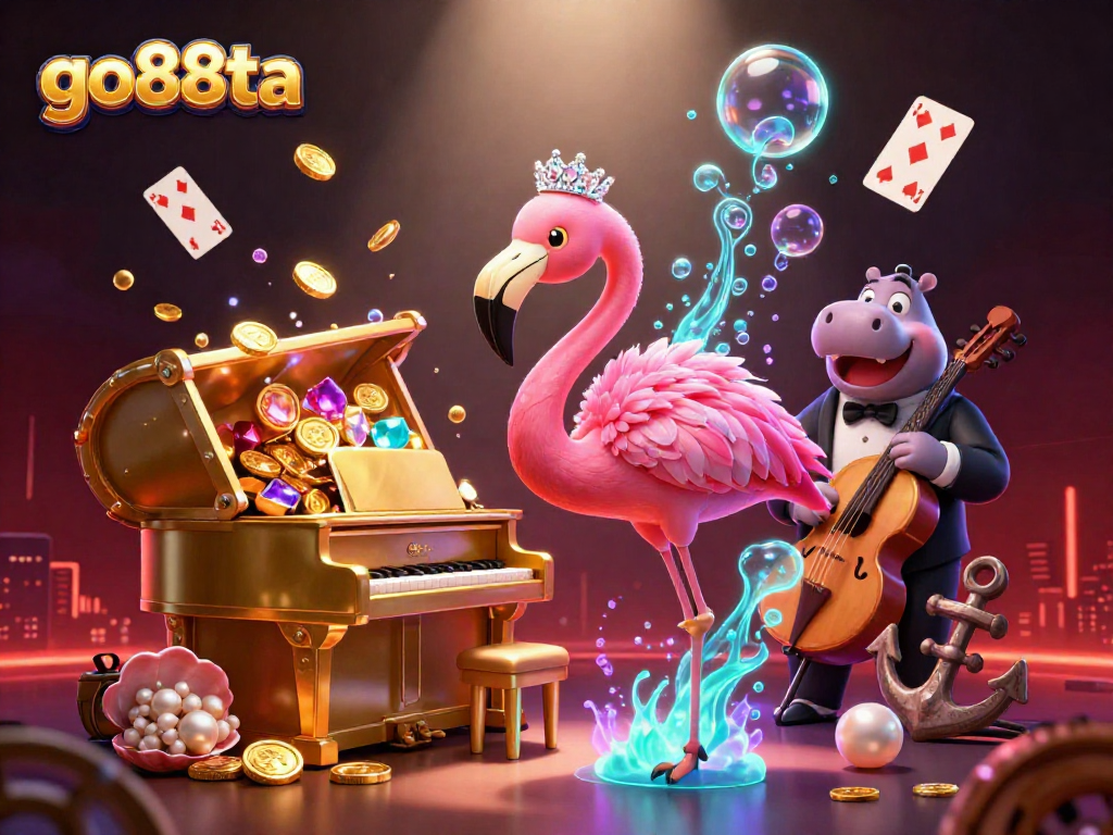 Engage in exhilarating games at go88ta with dynamic casino elements and vibrant characters.