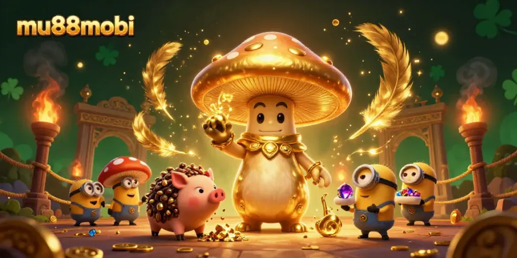 Experience winning magic with the mu88mobi wizard casting spells of gold in a vibrant casino.