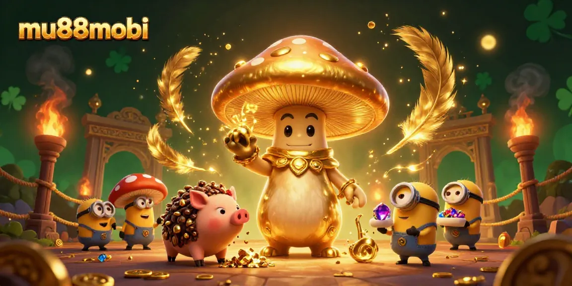 Experience winning magic with the mu88mobi wizard casting spells of gold in a vibrant casino.