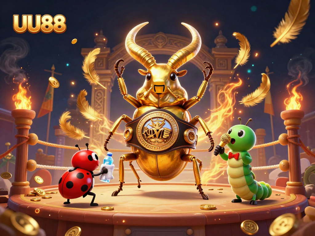 Engage with thrilling gambling at UU88 featuring vibrant characters and captivating casino elements.