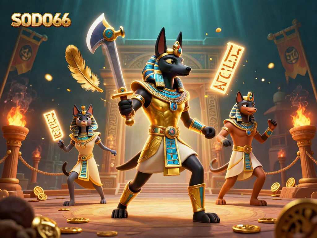 SODO66 offers exhilarating betting experiences featuring Egyptian warriors and casino dynamics.
