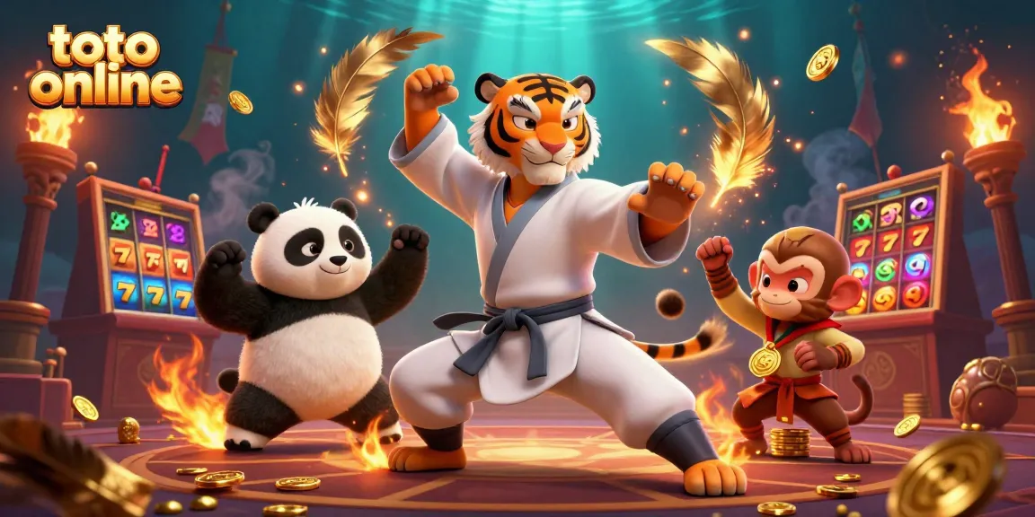 Experience thrilling casino action with colorful characters engaging in toto online adventures.