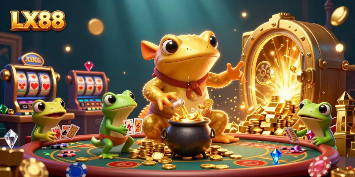 Experience LX88 excitement with golden salamander alchemist conjuring casino jackpots and excitement.