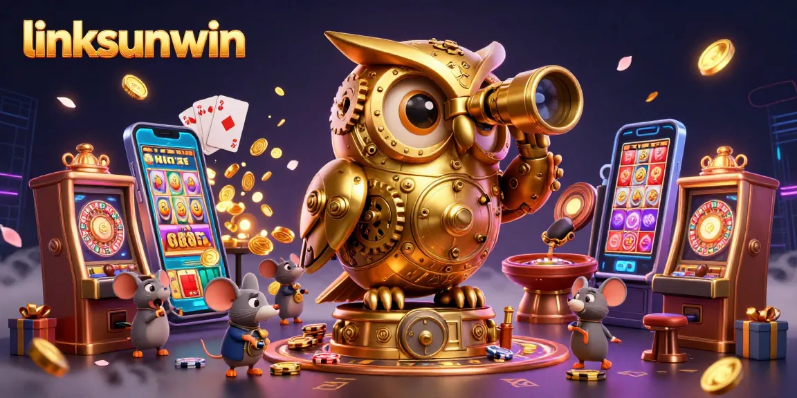 Spin the reels for big wins at linksunwin casino with the clockwork owl and vibrant slot games.