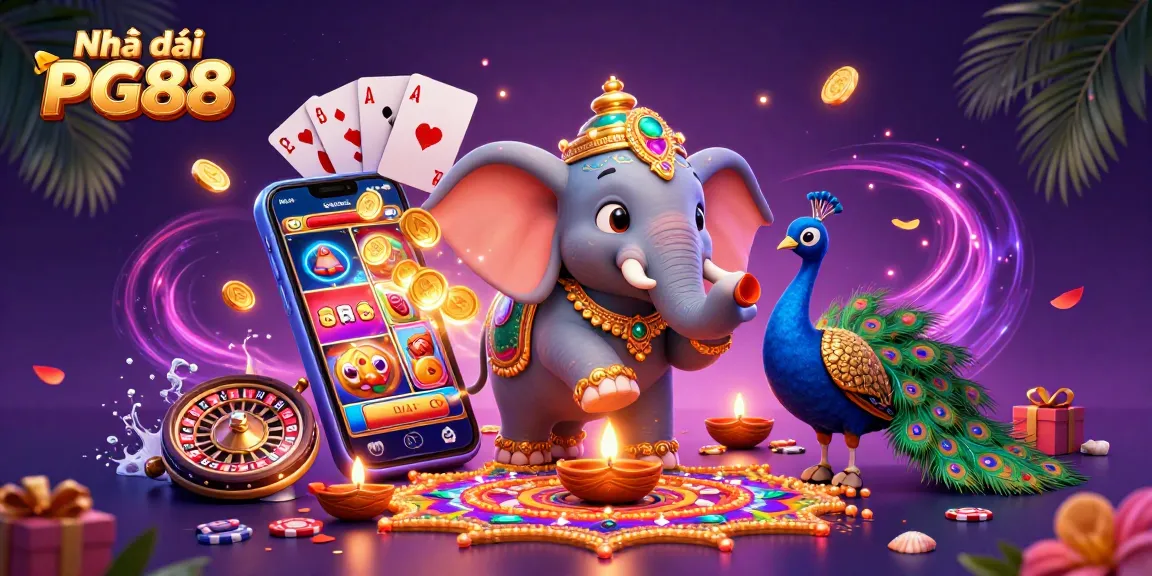 Experience thrill at Nhà cái PG88 with vibrant casino elements and engaging games.