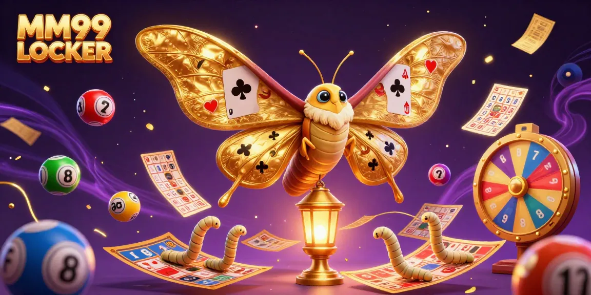 Engage with excitement at MM99 LOCKER, vibrant casino-themed illustration with lively games and dynamic elements.
