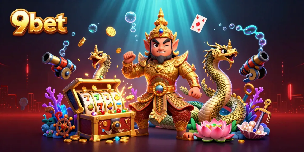 Engage in winning strategies with 9bet's vibrant casino experience featuring slots and treasures.