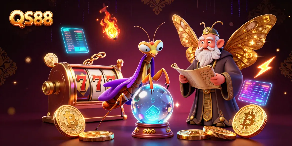 Experience the excitement of QS88 with electrifying slot games and vibrant jackpot visuals.
