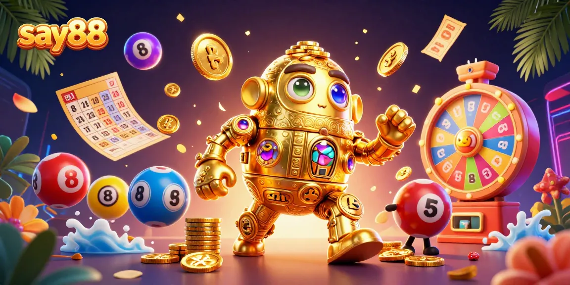 Engage in thrilling bets with Say88, featuring dynamic casino elements and colorful lottery excitement.
