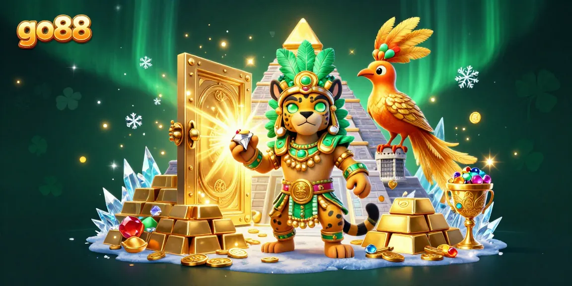 Unlock thrilling wins at go88 with 3D casino-inspired characters and vibrant treasures.