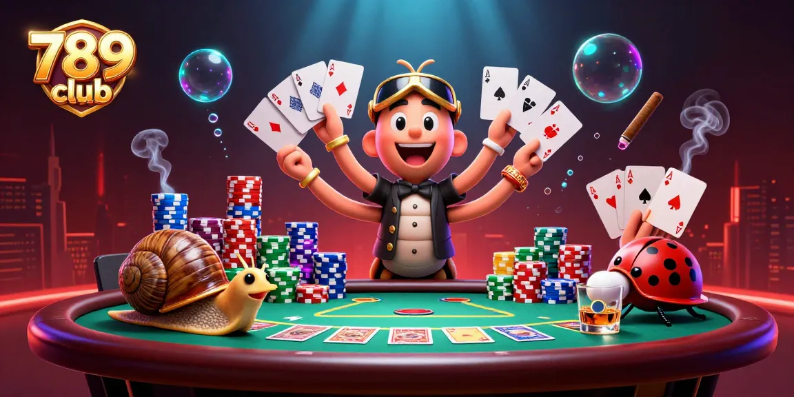 Experience exhilarating gameplay at 789 club with dynamic poker action and vibrant casino elements.
