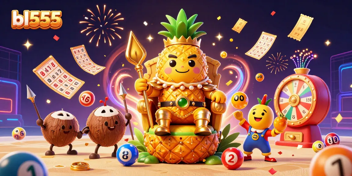 Experience the dynamic gambling adventures of bl555 with vibrant characters and festive elements.