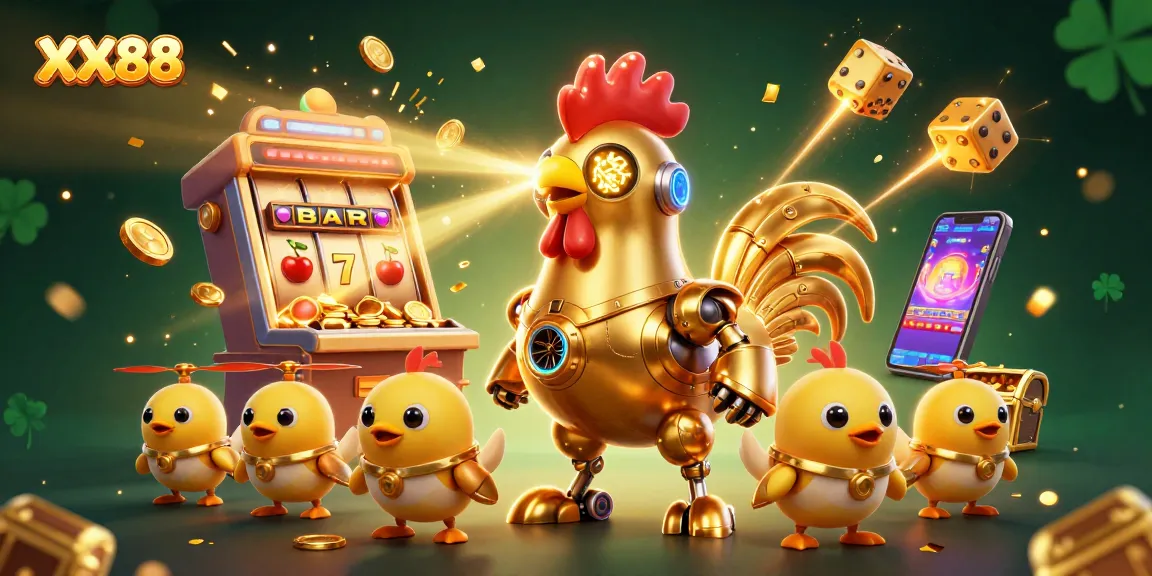 Join XX88 for an exhilarating experience with 3D characters amidst a slot jackpot explosion, enhancing your gaming thrills.
