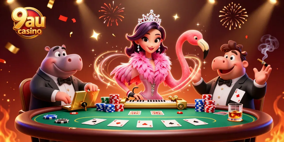 Experience vibrant fun at 9au casino with lively characters and vibrant gaming elements.