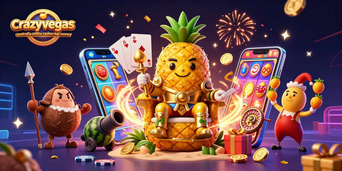 Engage with crazyvegas australia online casino real money featuring exciting characters and vibrant gaming elements.